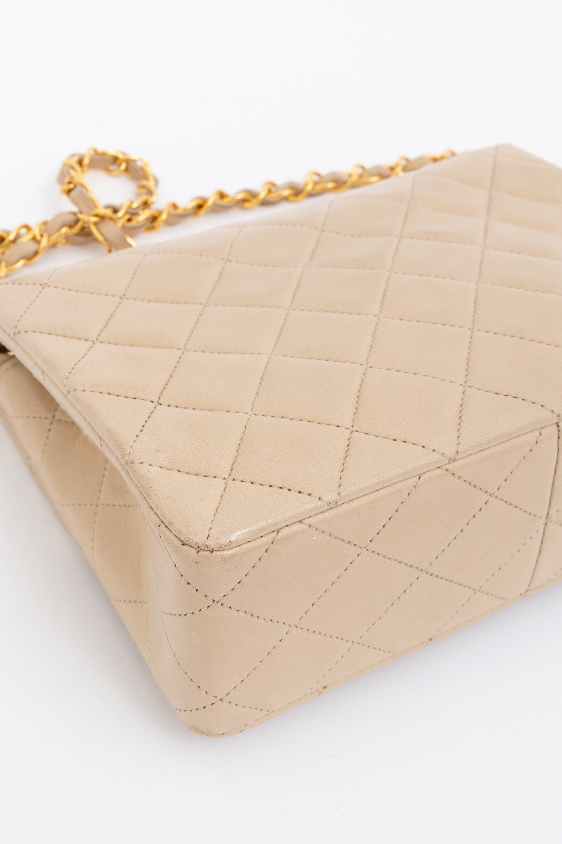 Vintage Mini Square Flap Bag