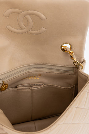 Vintage Mini Square Flap Bag