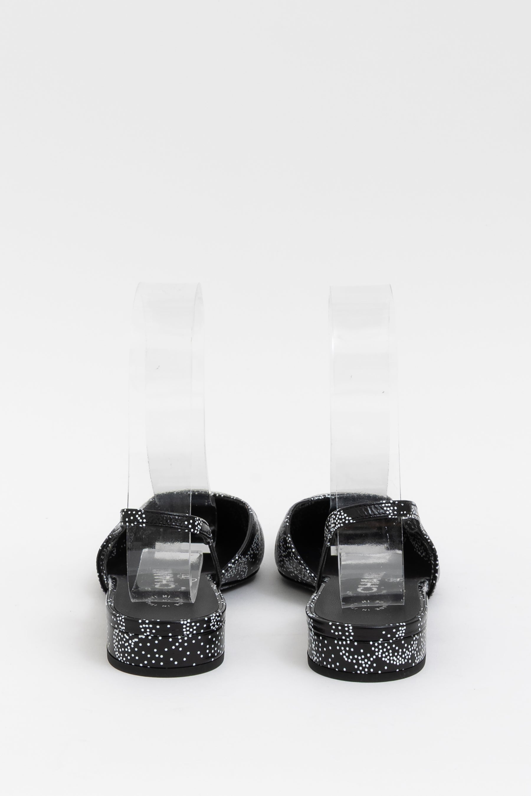 Interlocking CC Logo Slingback Flats