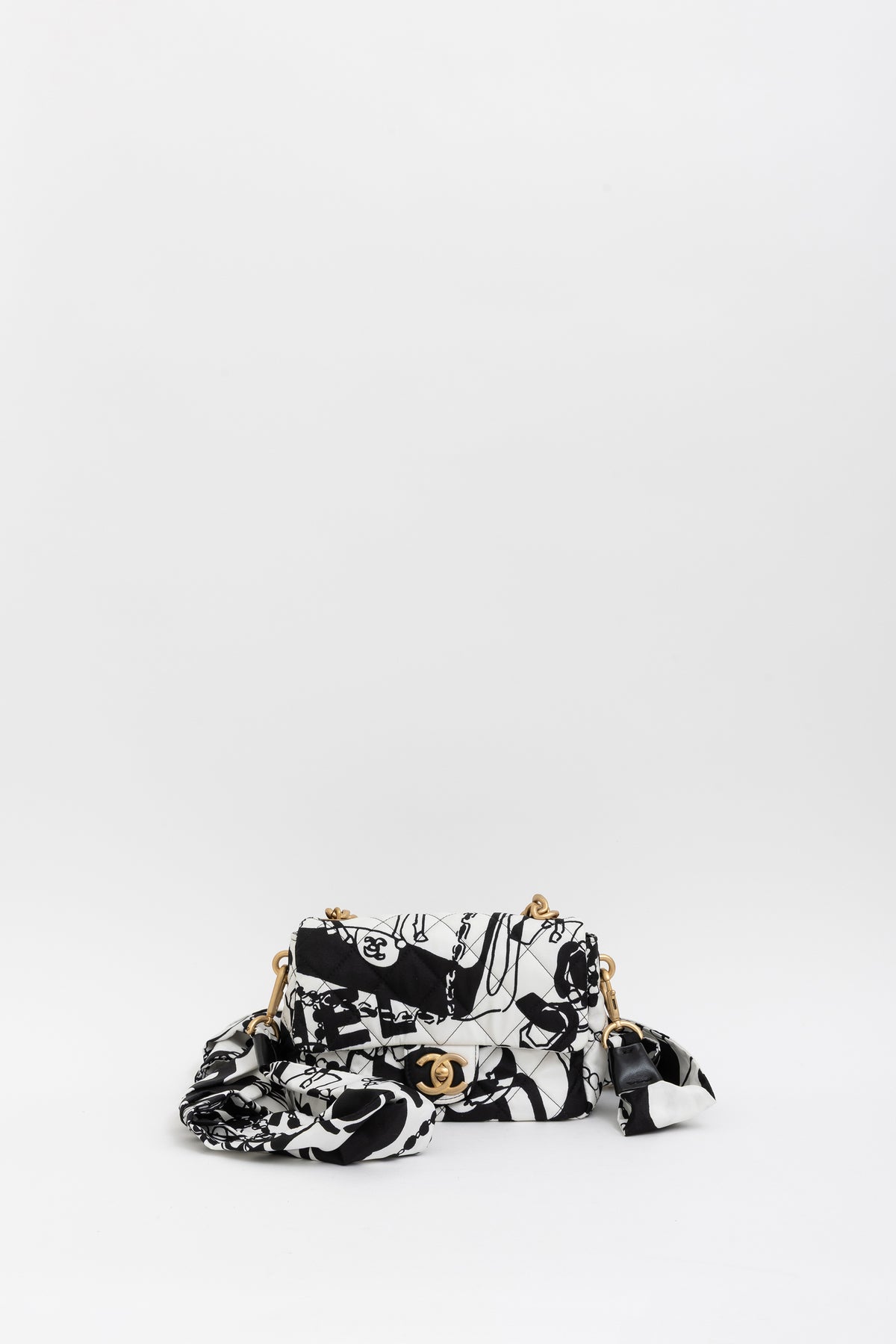 Mini Printed Deer Coco Flap Bag