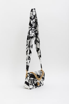 Mini Printed Deer Coco Flap Bag