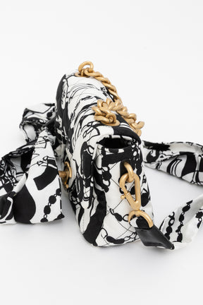 Mini Printed Deer Coco Flap Bag