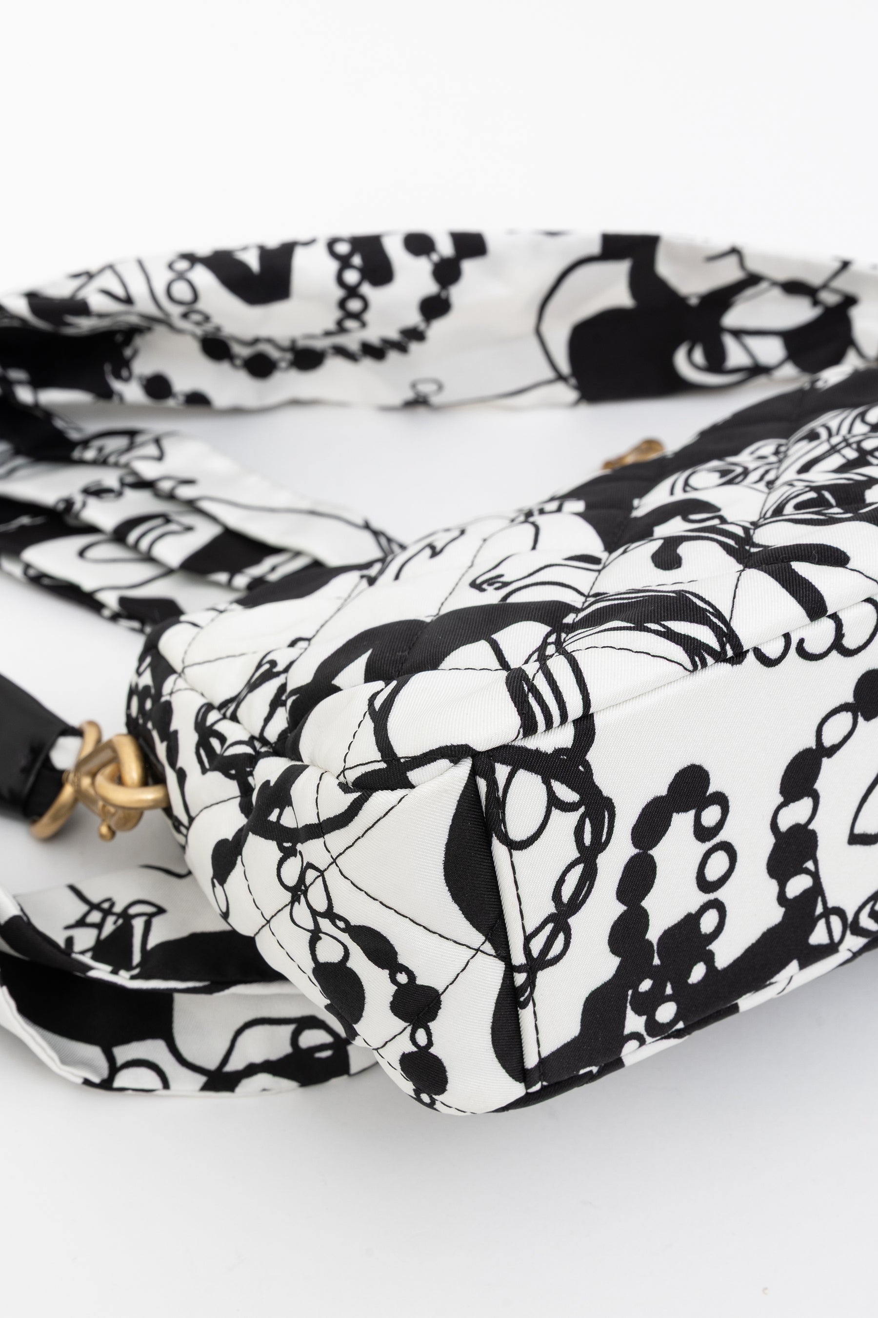 Mini Printed Deer Coco Flap Bag