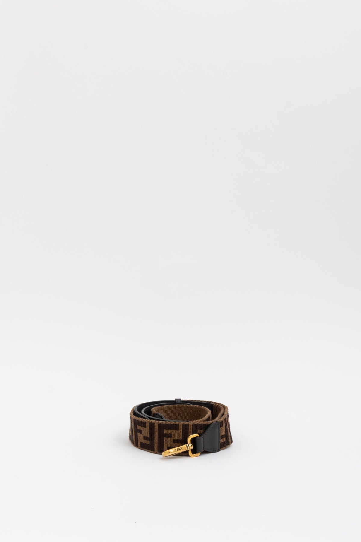 Strap You Brown Fabric Shoulder Strap