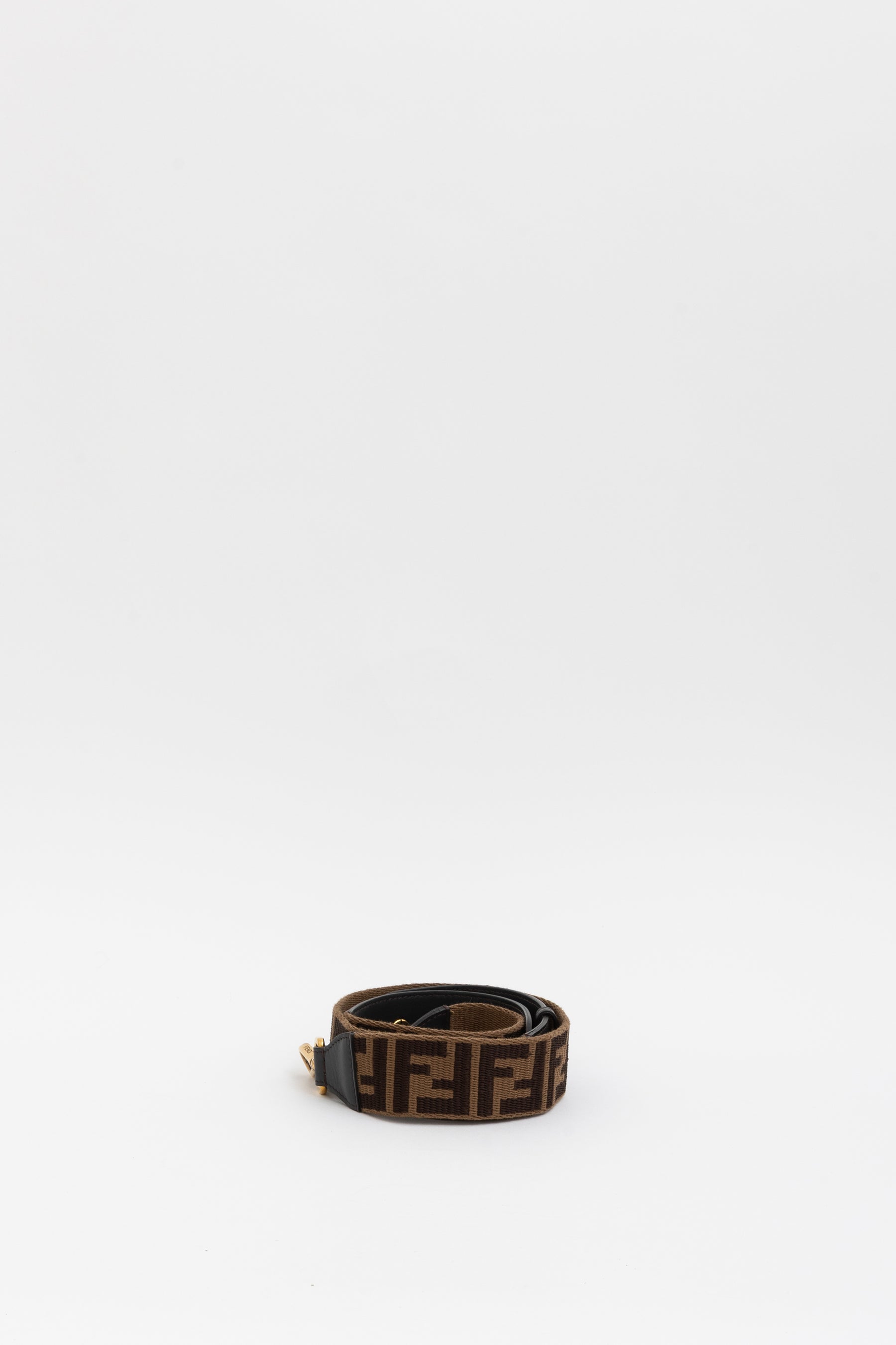 Strap You Brown Fabric Shoulder Strap