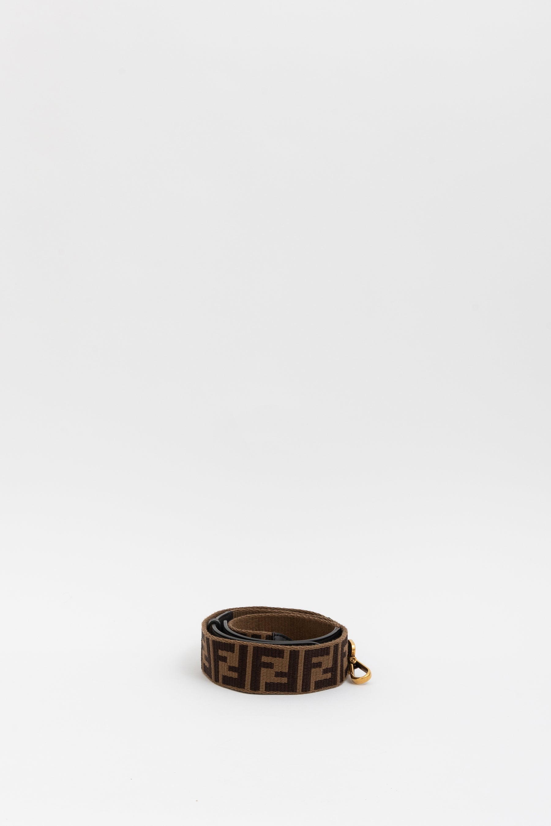 Strap You Brown Fabric Shoulder Strap