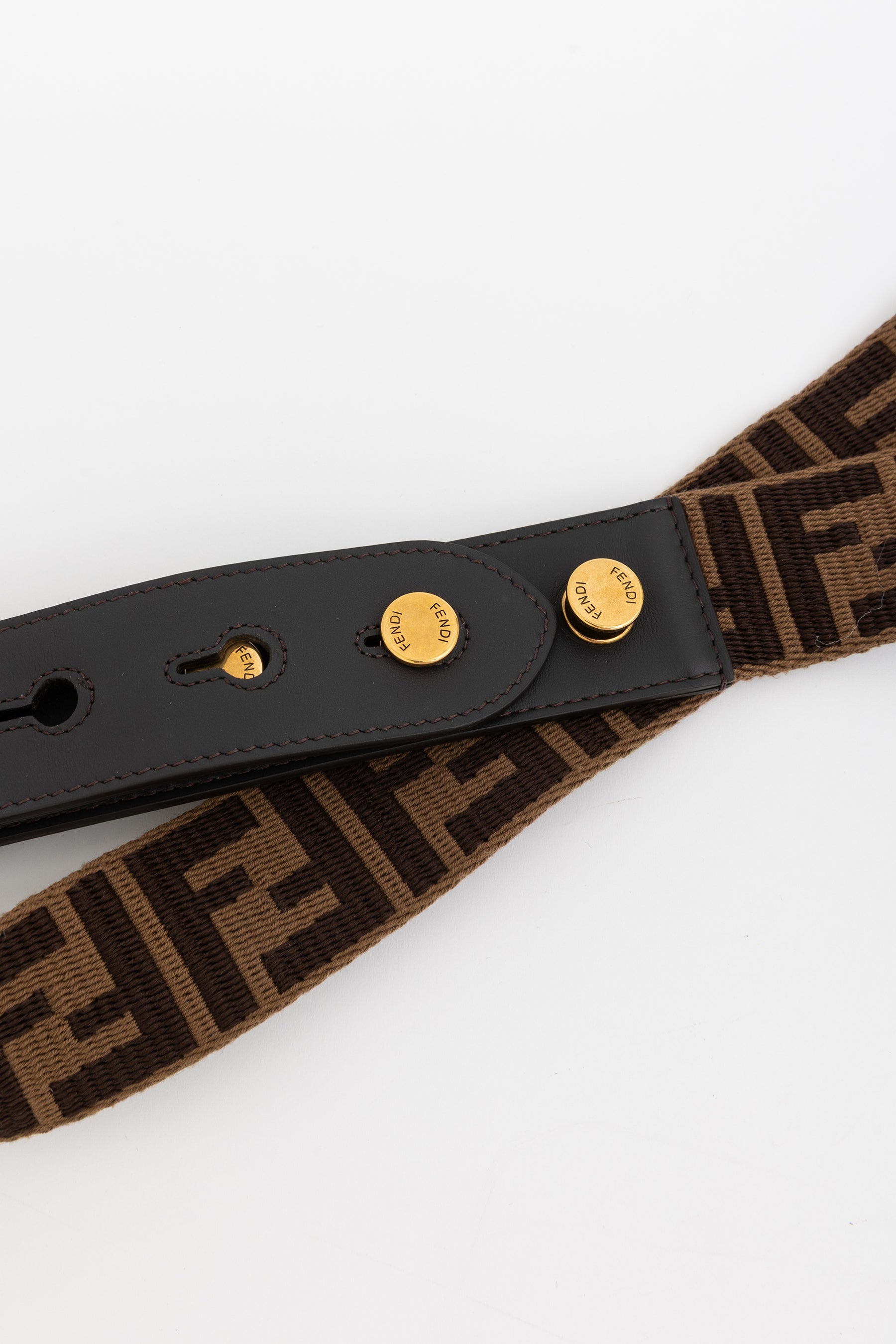 Strap You Brown Fabric Shoulder Strap