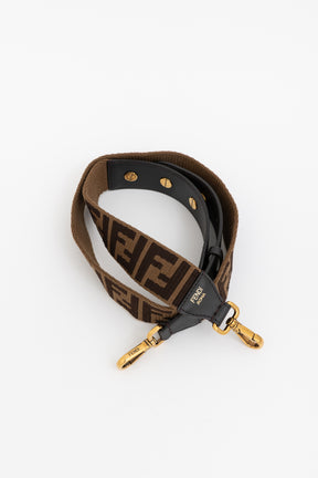 Strap You Brown Fabric Shoulder Strap