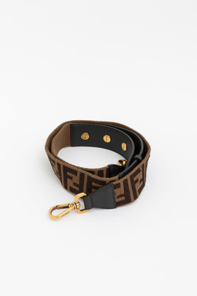 Strap You Brown Fabric Shoulder Strap