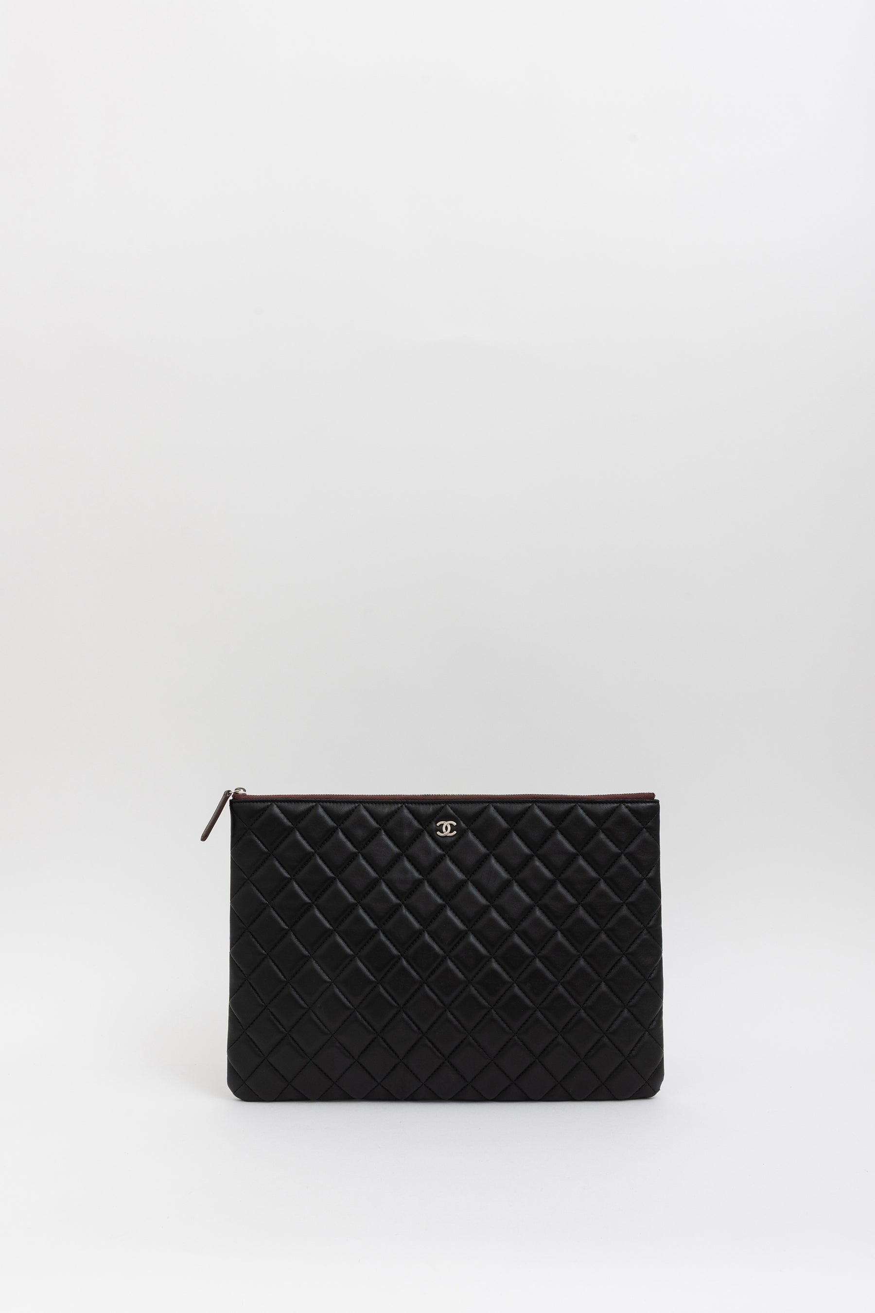 Quilted O Case Clutch