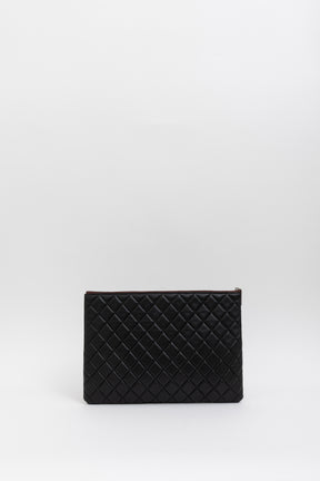 Quilted O Case Clutch