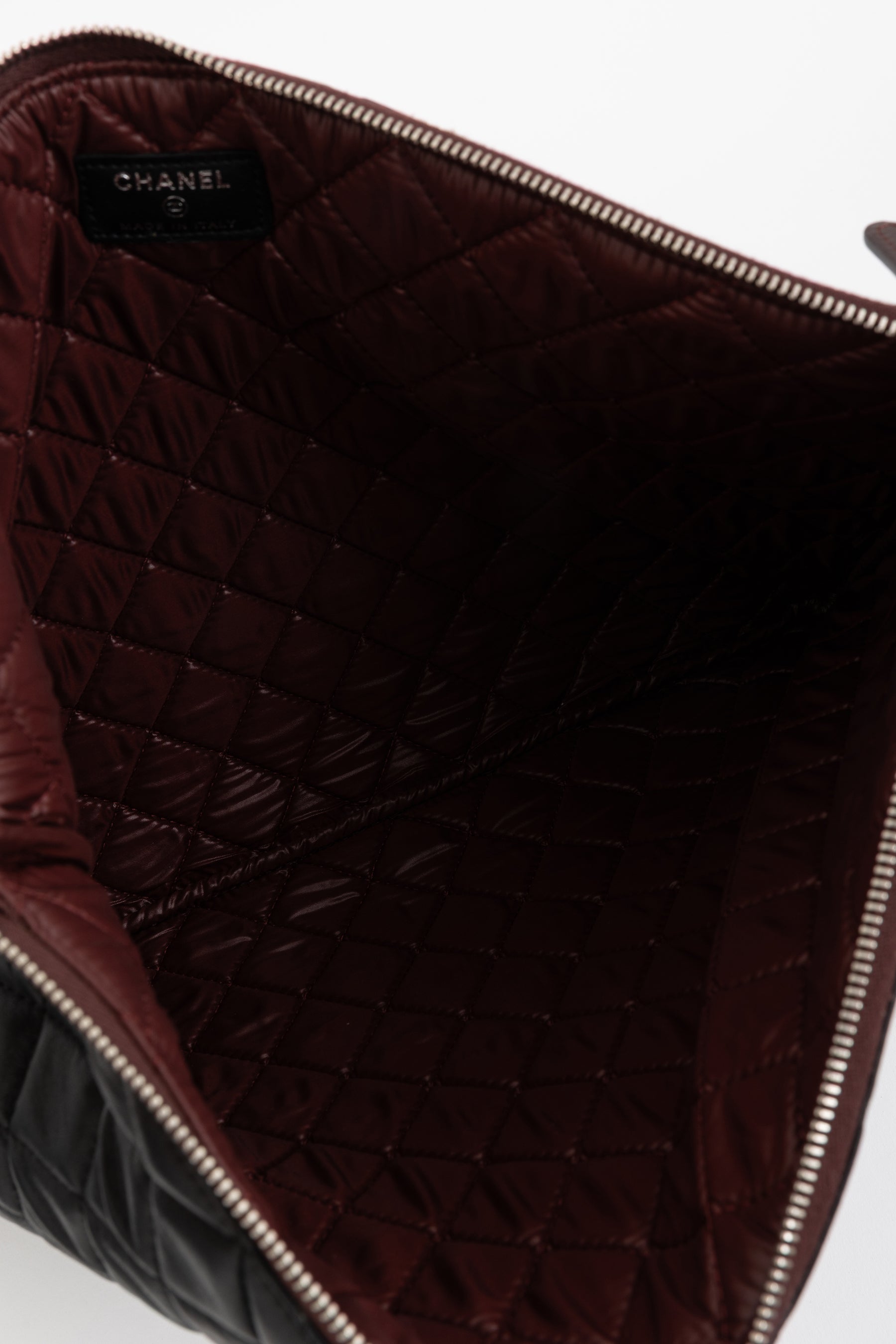 Quilted O Case Clutch