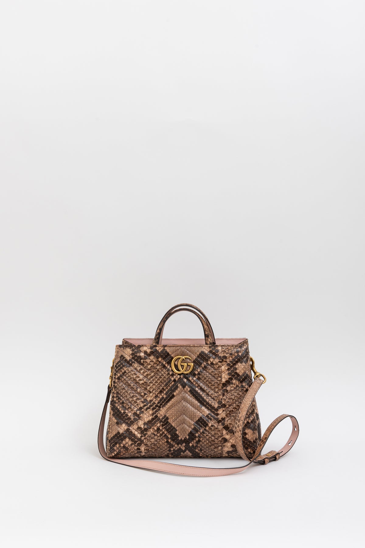 GG Marmont Top Handle Tote Bag