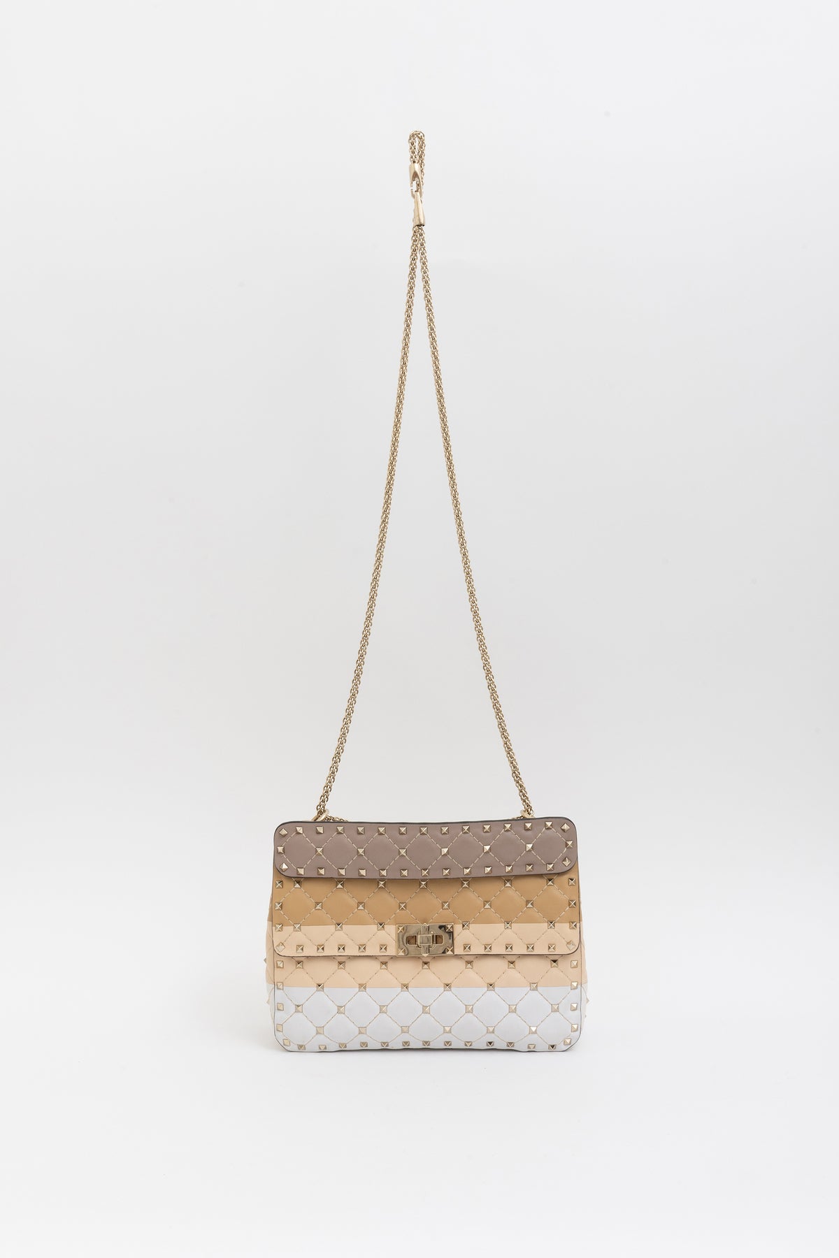 Rockstud Spike Top Handle Bag