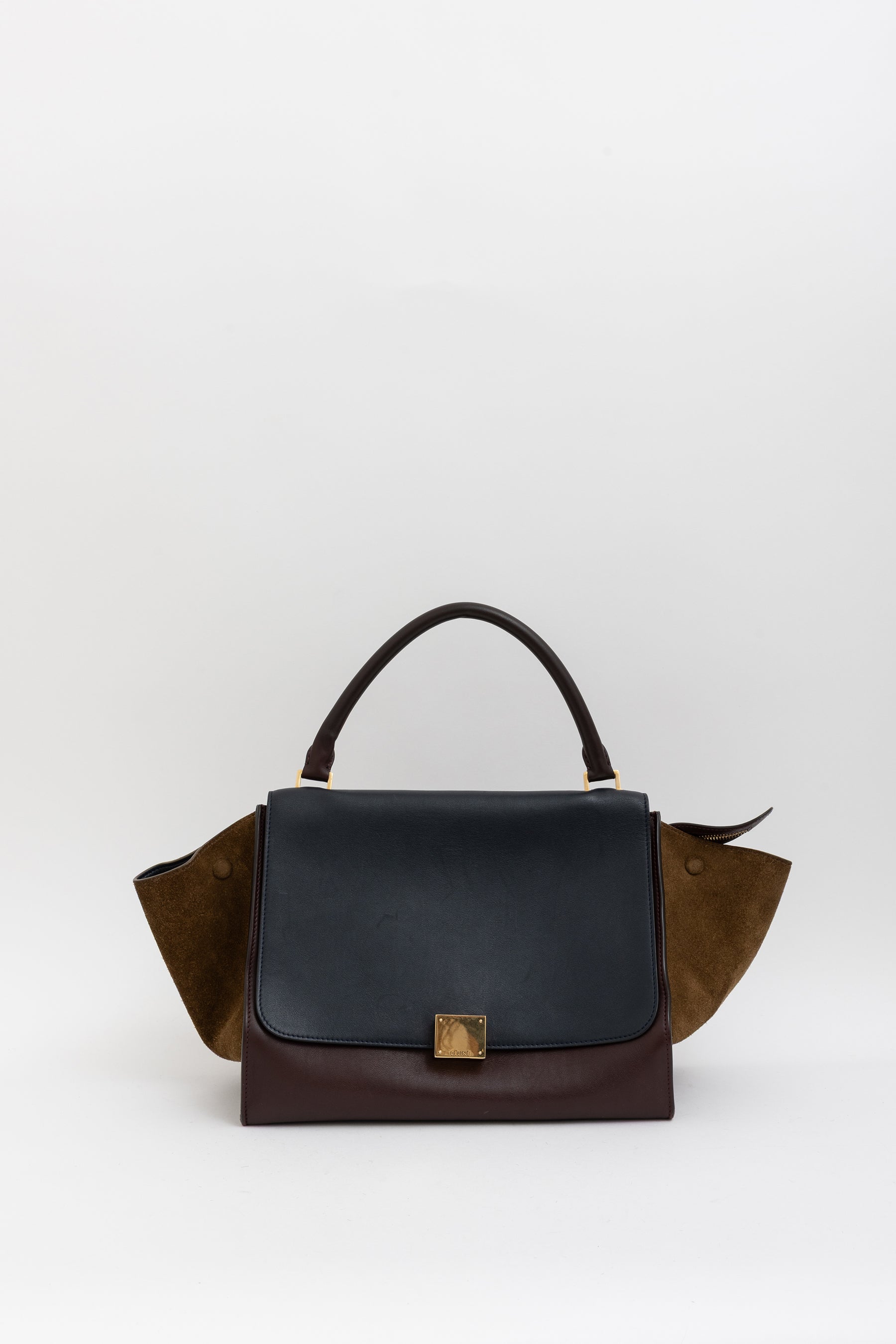 Tri-Colour Trapeze Bag