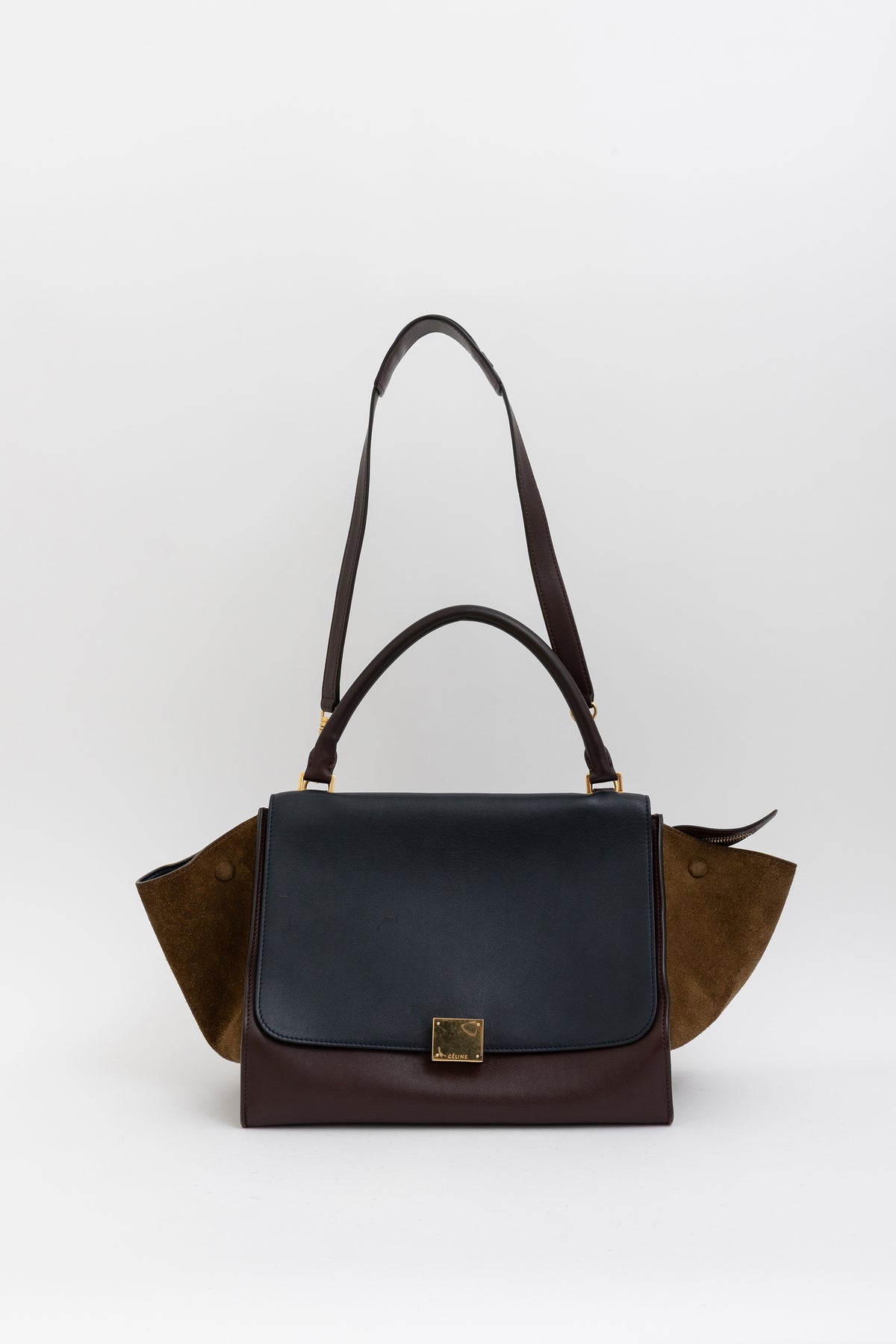 Tri-Colour Trapeze Bag