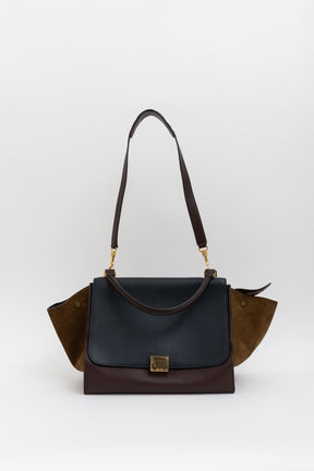 Tri-Colour Trapeze Bag