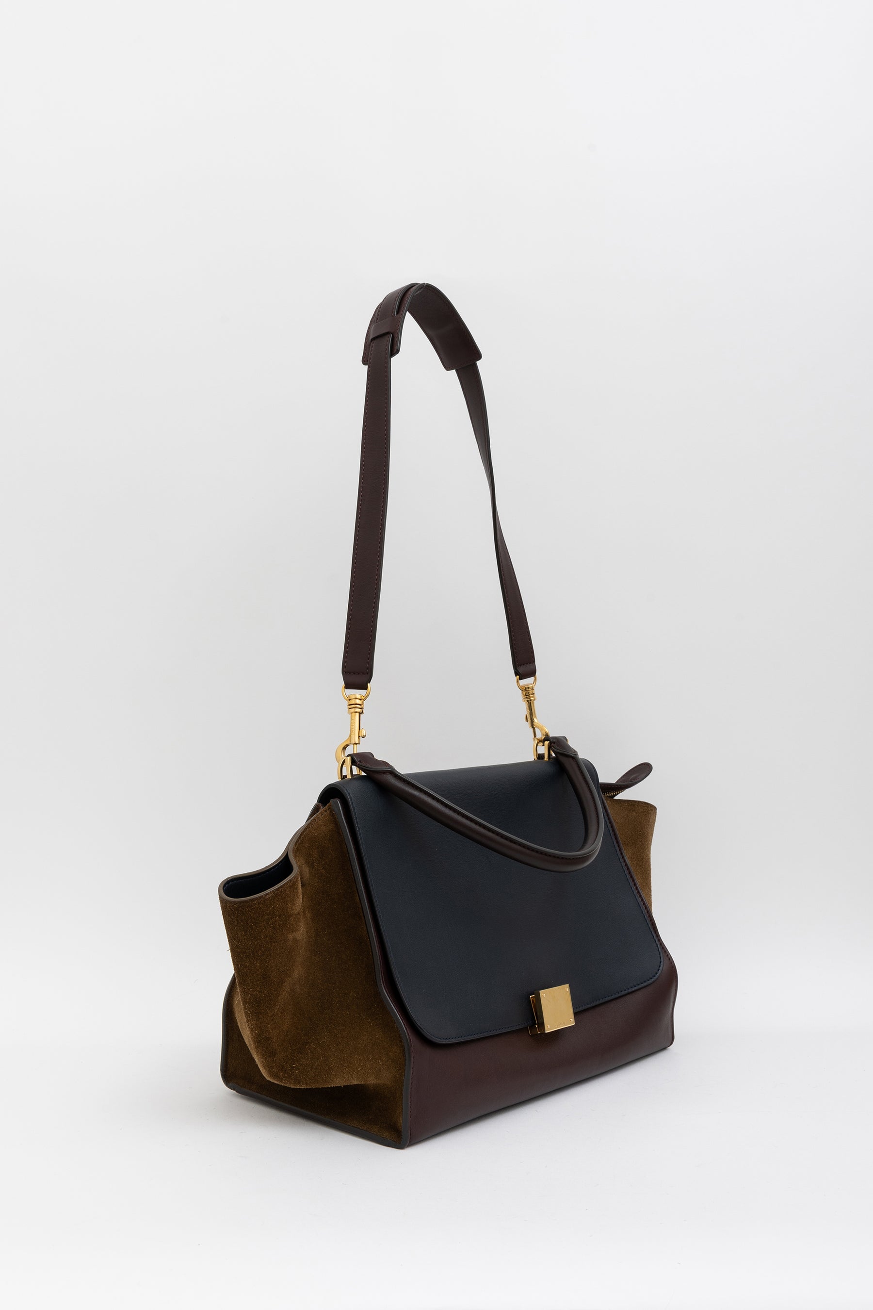 Tri-Colour Trapeze Bag