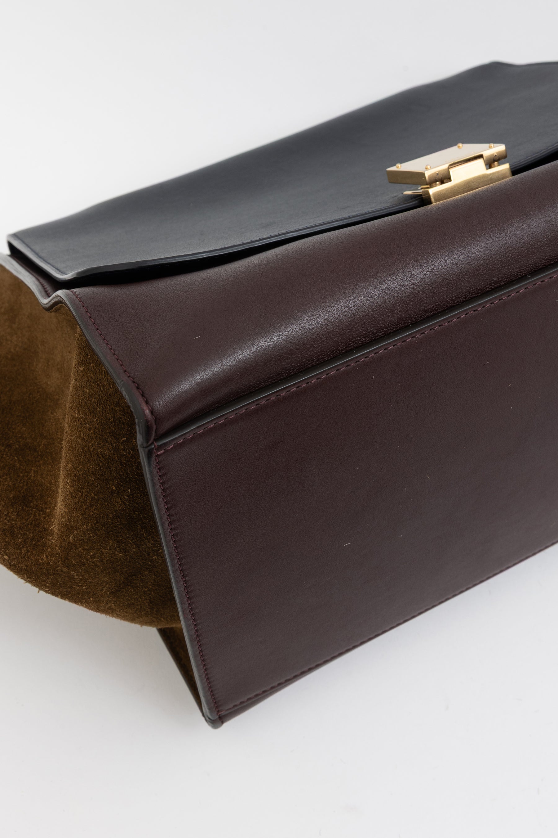 Tri-Colour Trapeze Bag