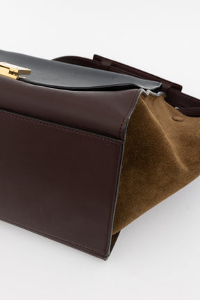 Tri-Colour Trapeze Bag