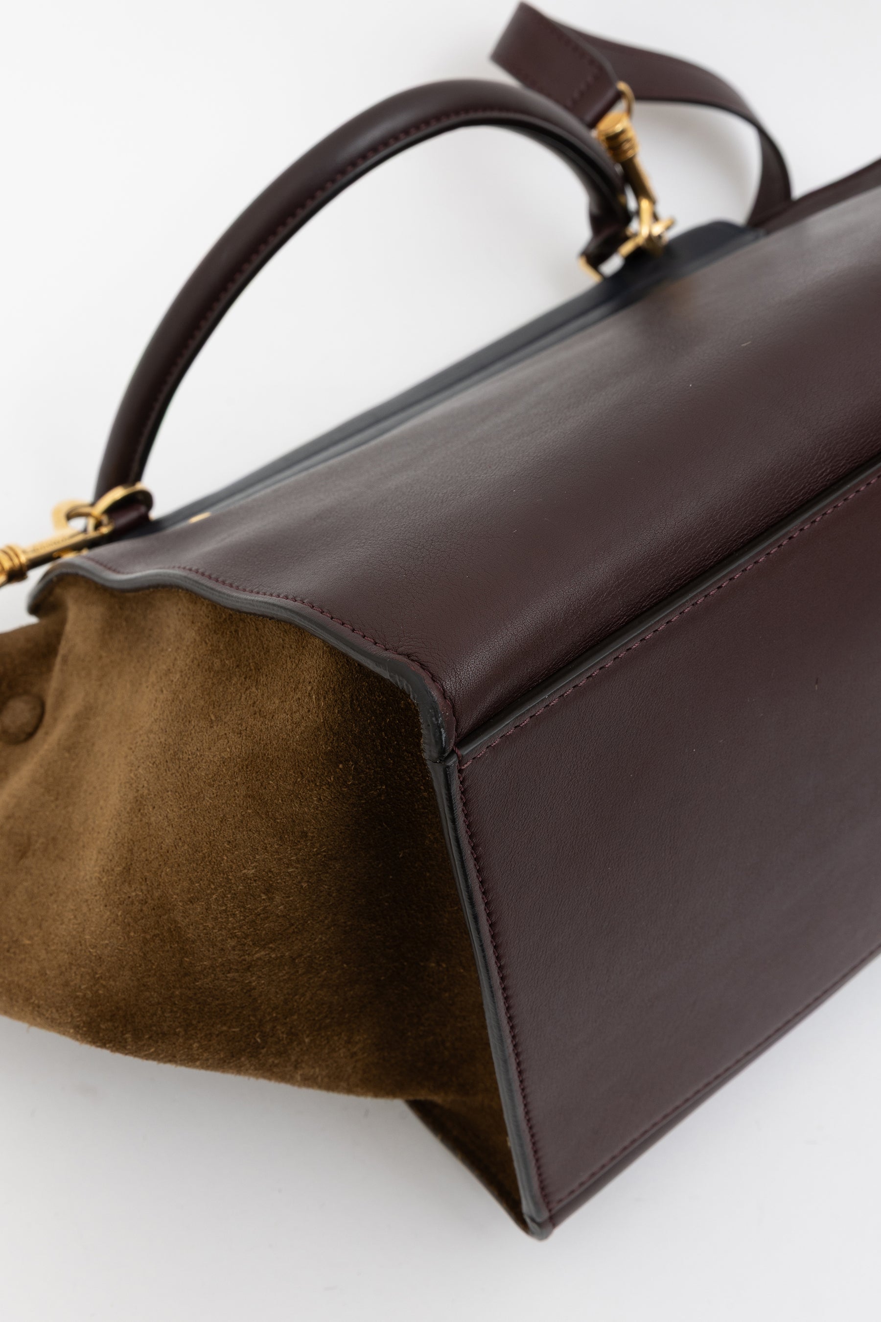 Tri-Colour Trapeze Bag