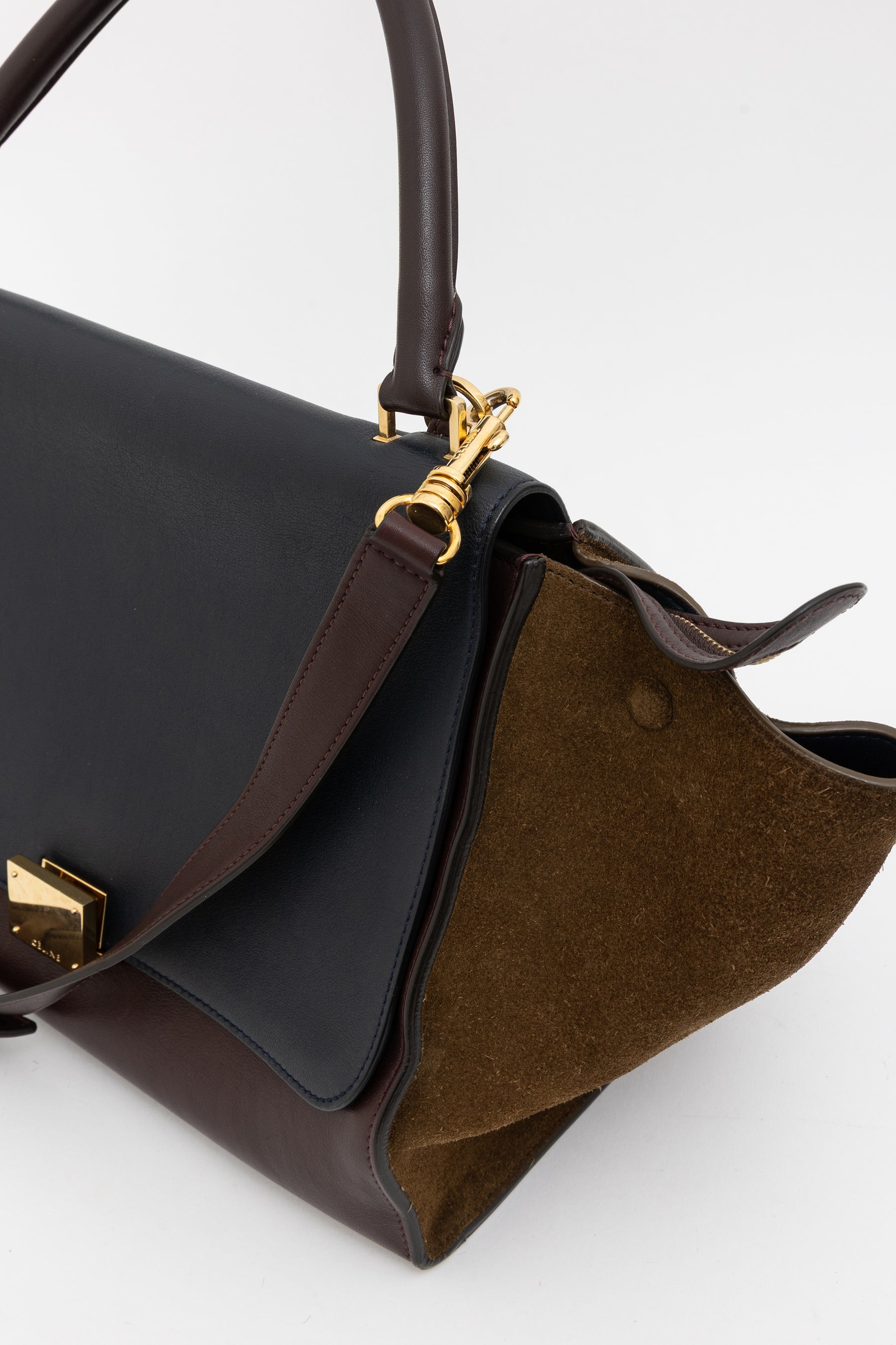 Tri-Colour Trapeze Bag