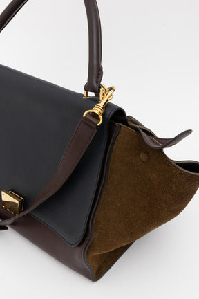 Tri-Colour Trapeze Bag