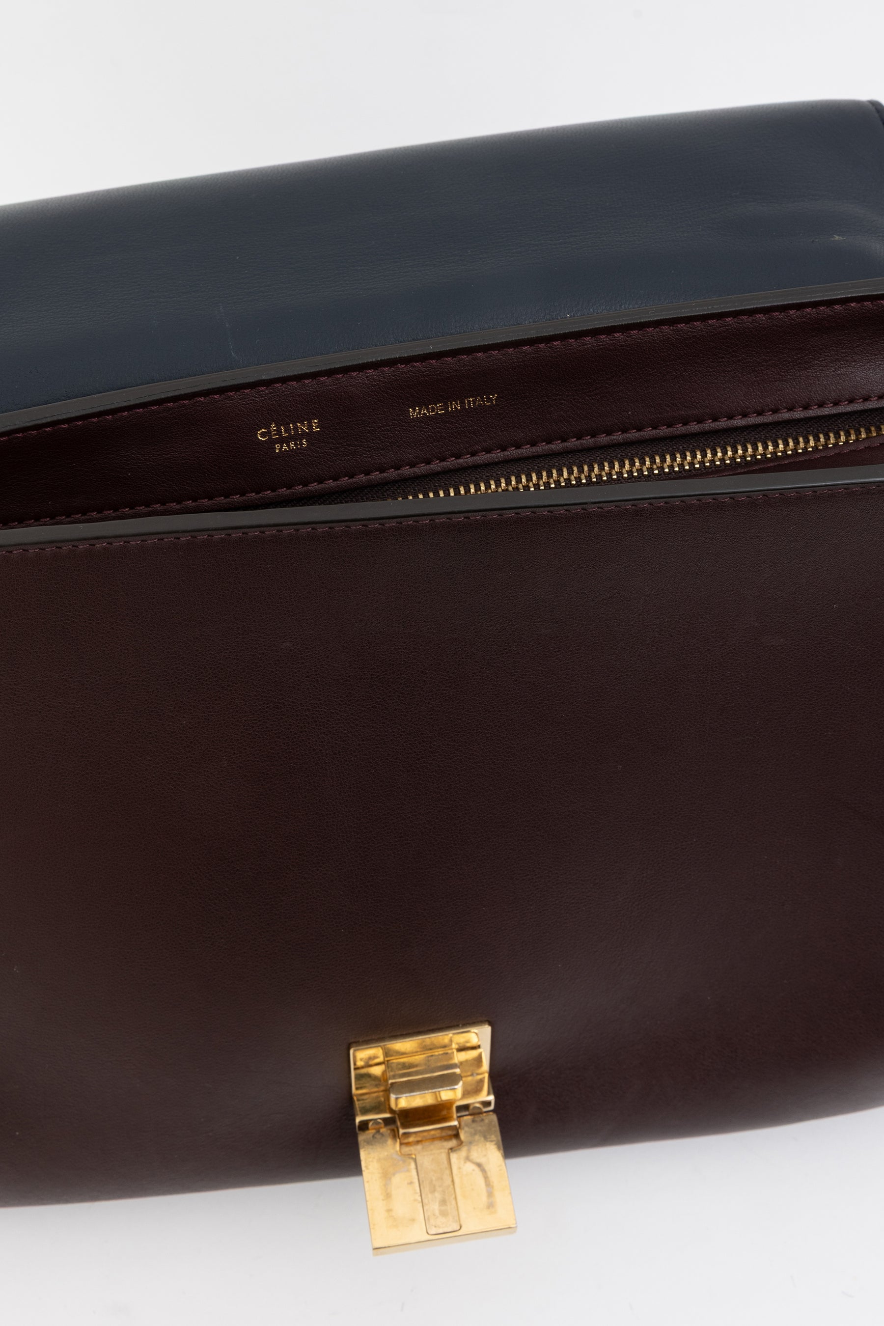 Tri-Colour Trapeze Bag