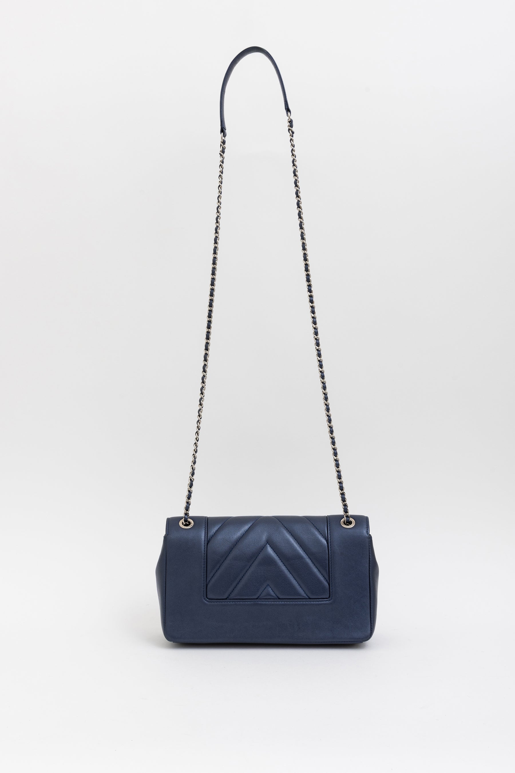 Medium Mademoiselle Chevron Flap Bag