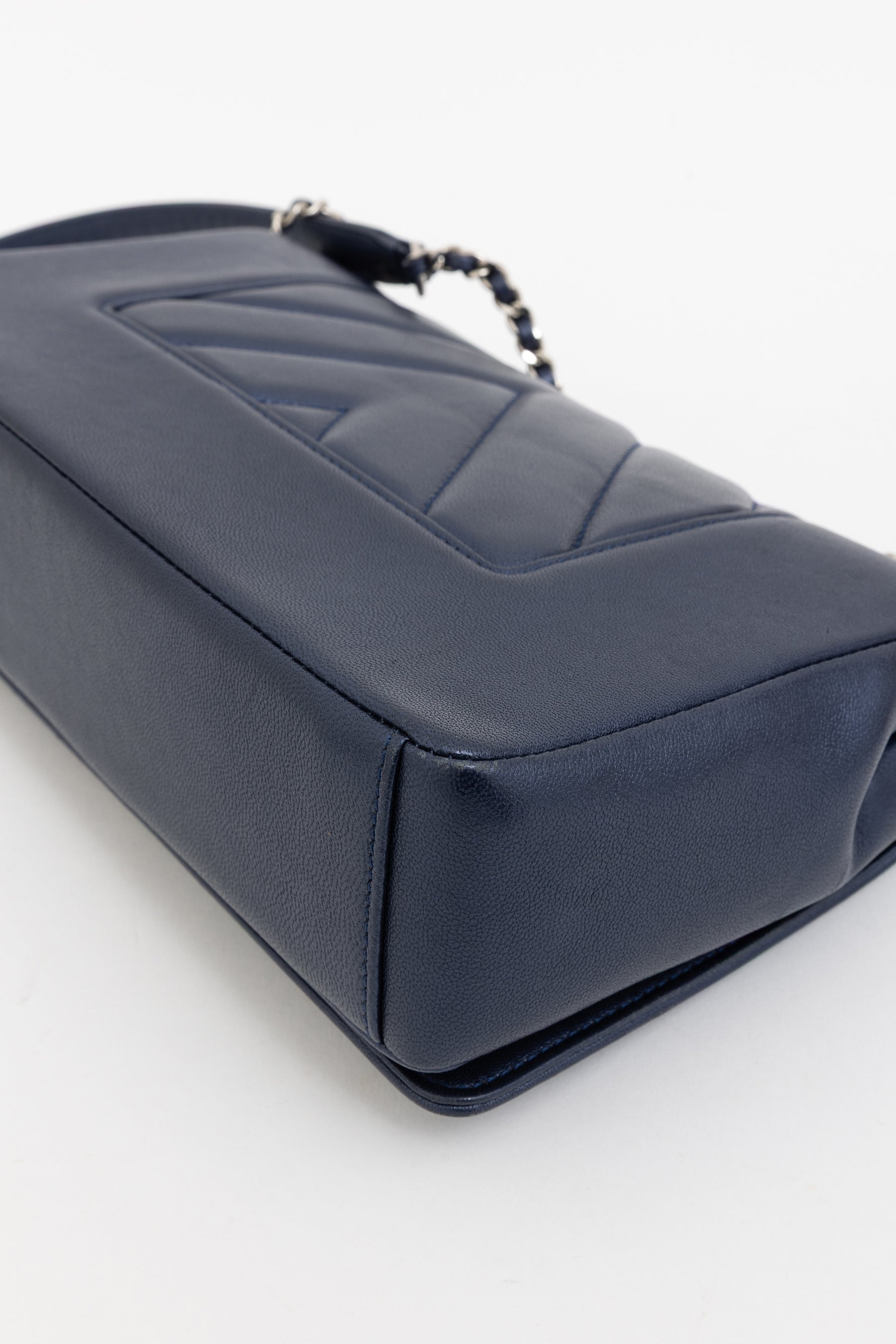 Medium Mademoiselle Chevron Flap Bag