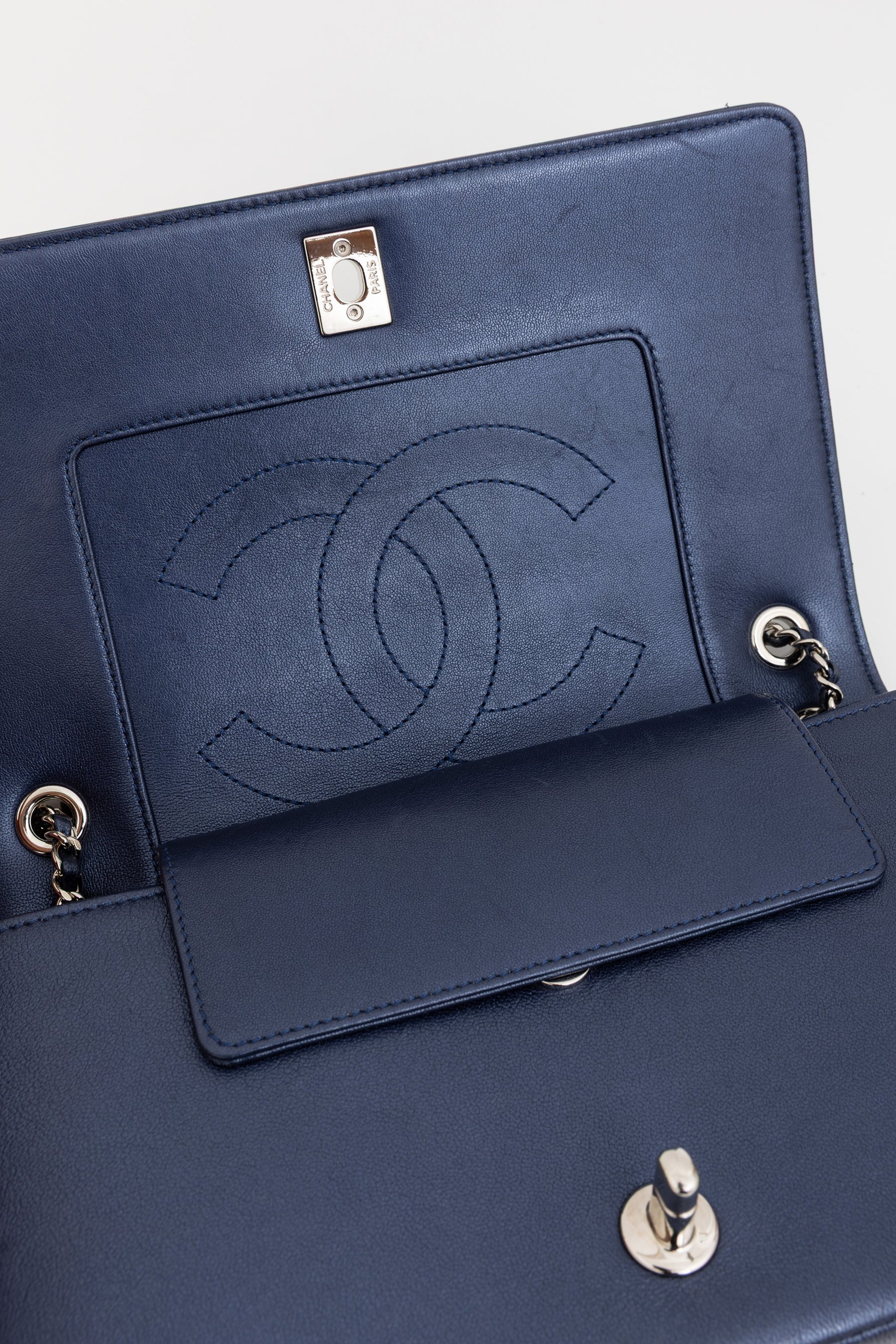 Medium Mademoiselle Chevron Flap Bag