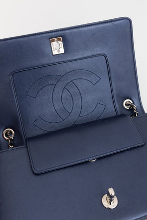 Medium Mademoiselle Chevron Flap Bag