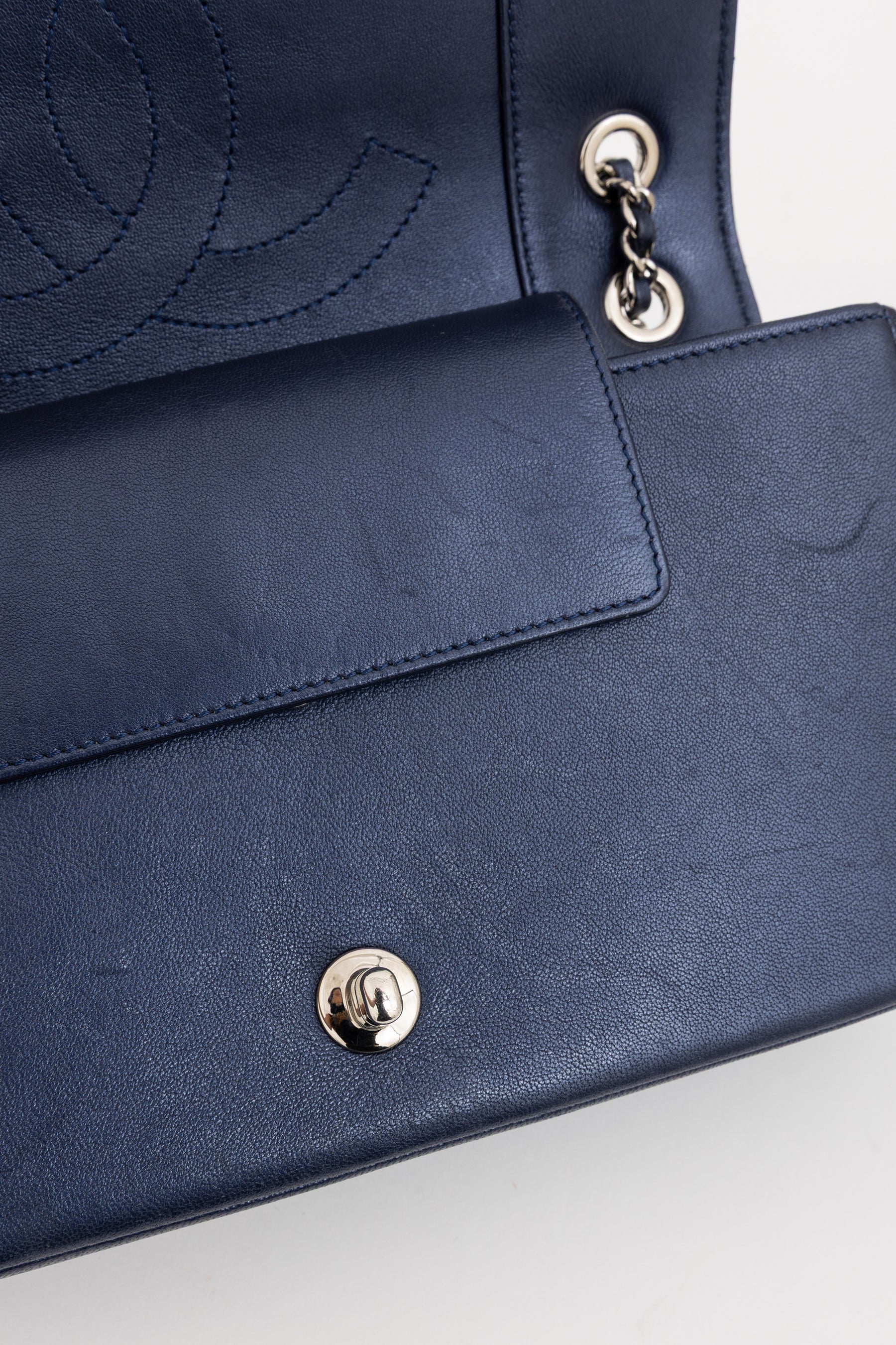 Medium Mademoiselle Chevron Flap Bag