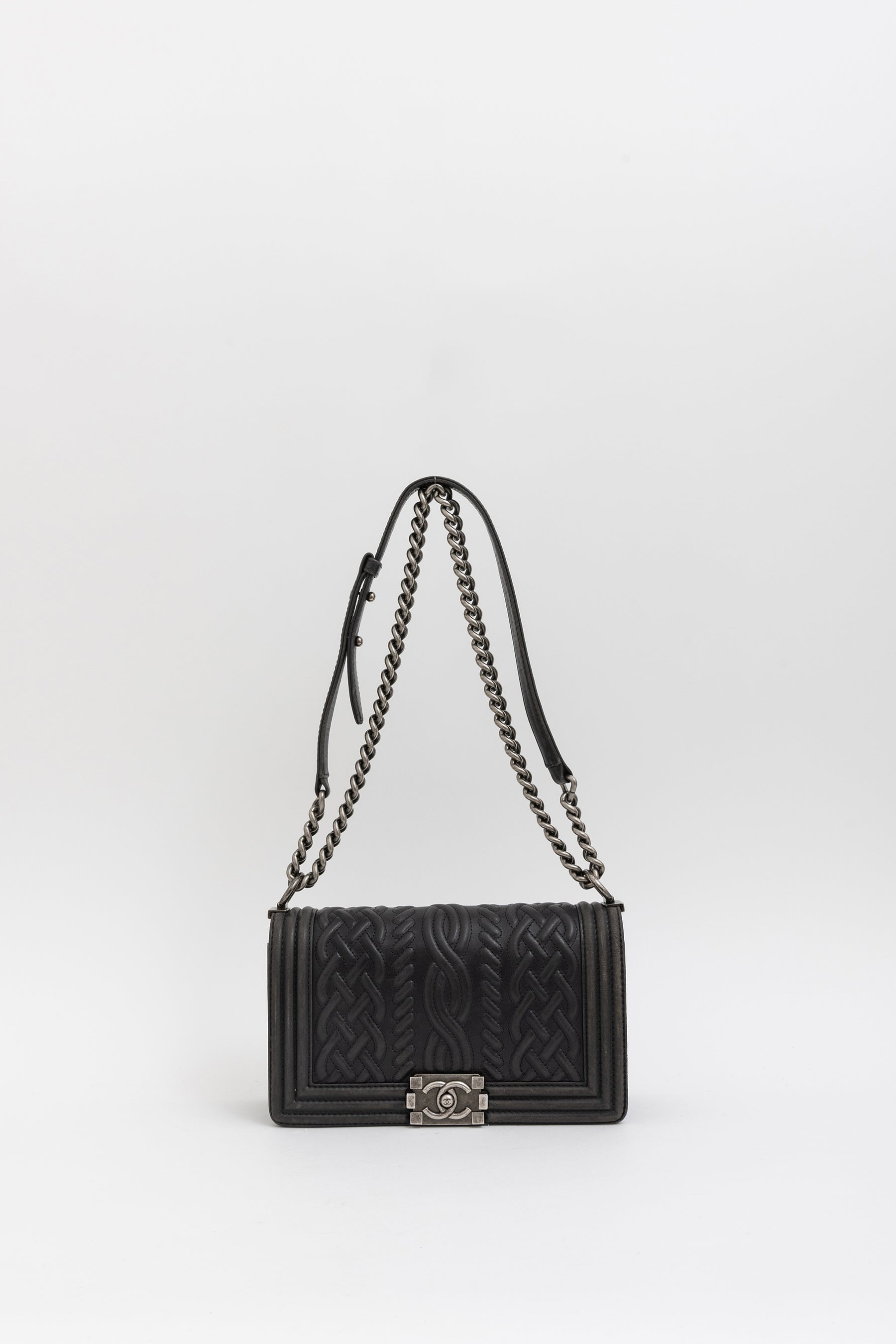 Paris-Edinburgh Celtic Knot Medium Boy Bag