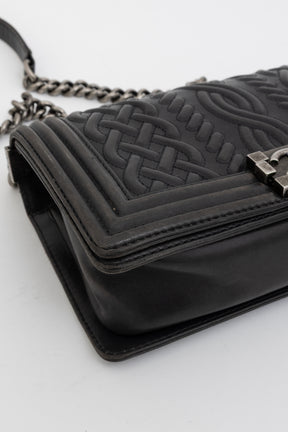 Paris-Edinburgh Celtic Knot Medium Boy Bag