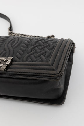 Paris-Edinburgh Celtic Knot Medium Boy Bag