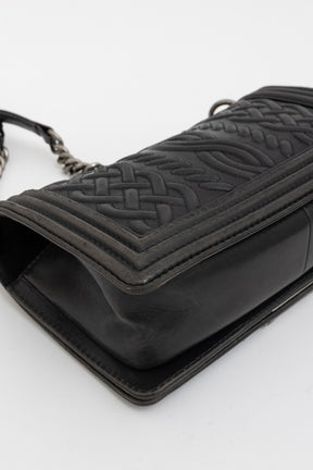 Paris-Edinburgh Celtic Knot Medium Boy Bag