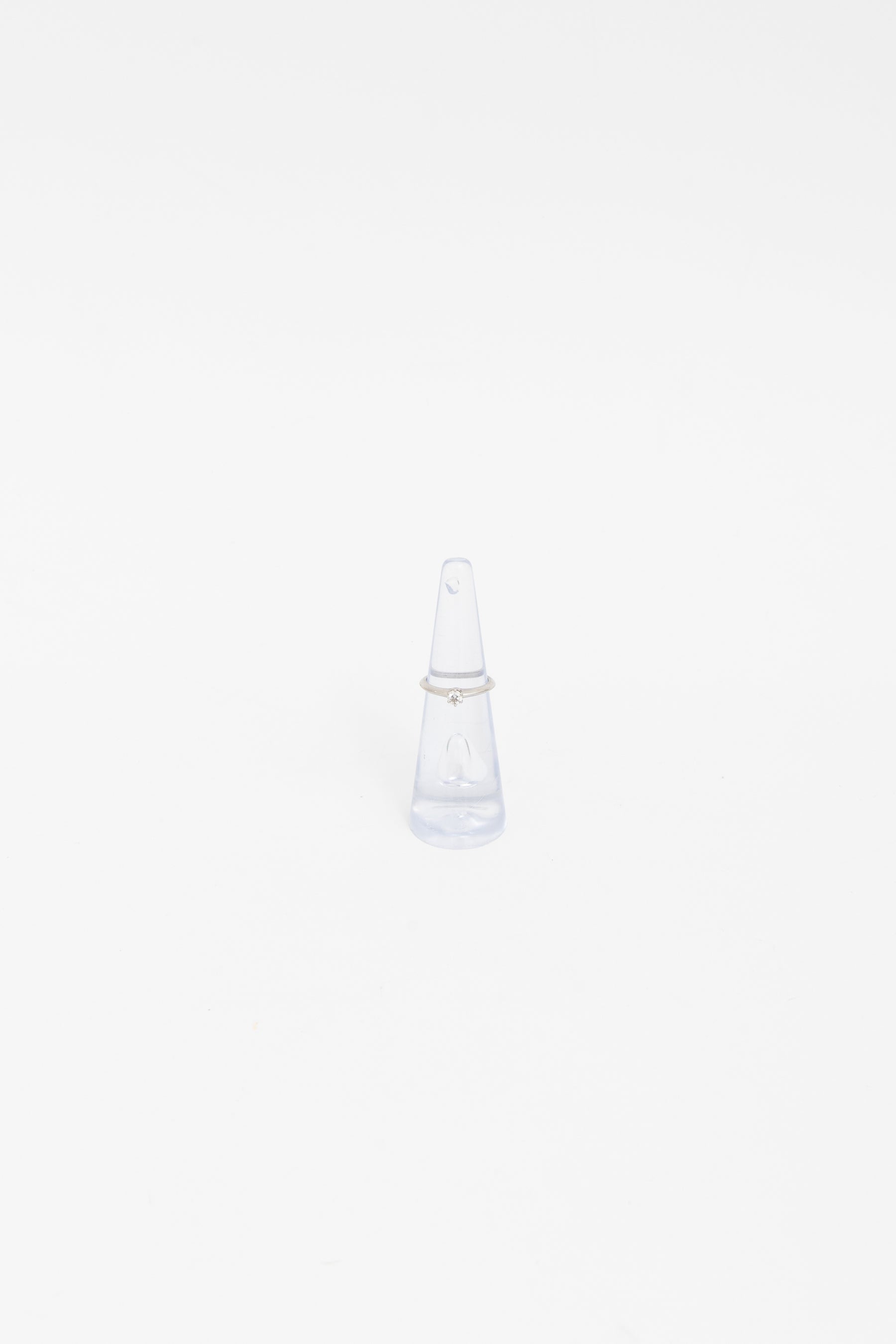 Platinum Round Brilliant Solitaire Diamond Ring