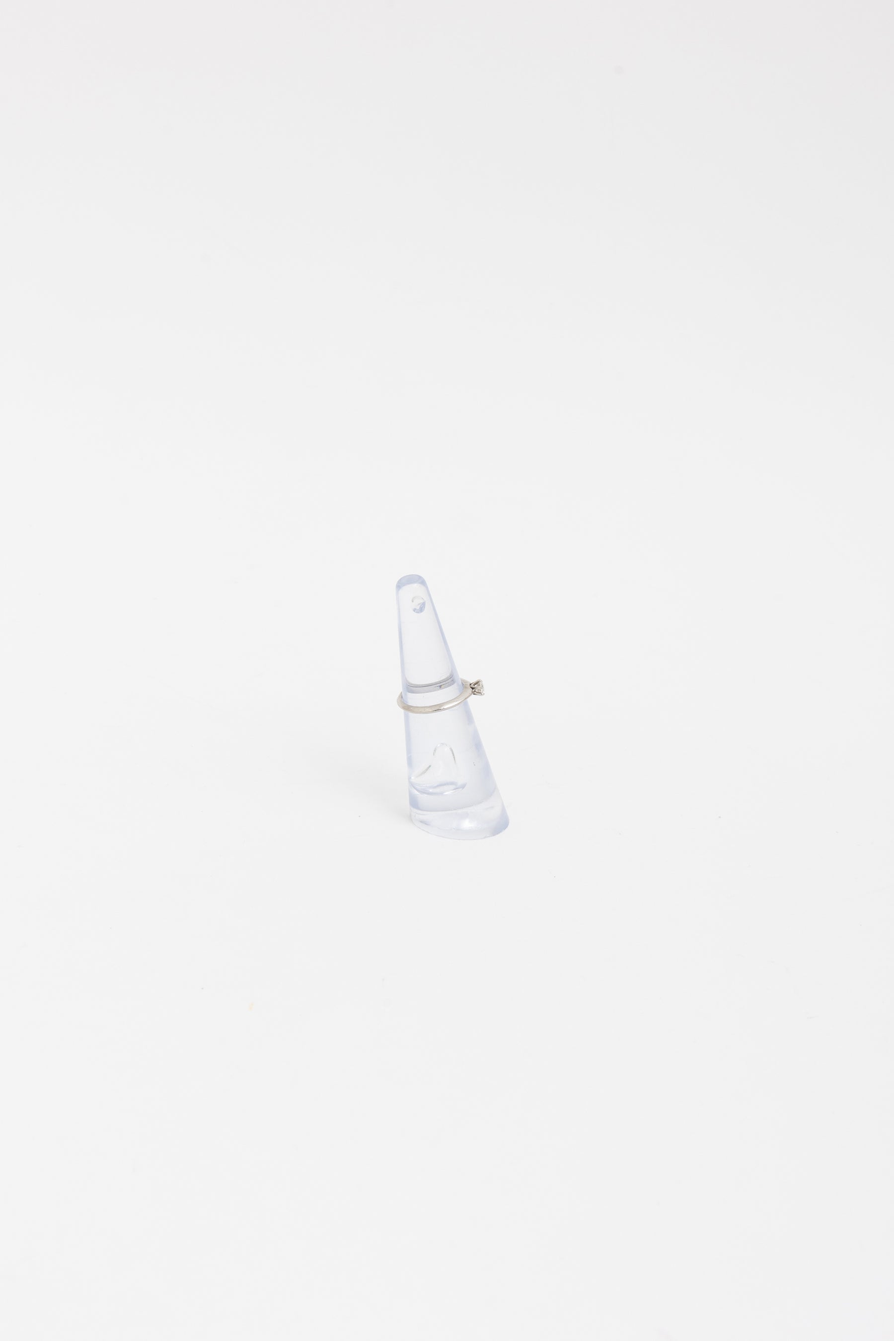 Platinum Round Brilliant Solitaire Diamond Ring