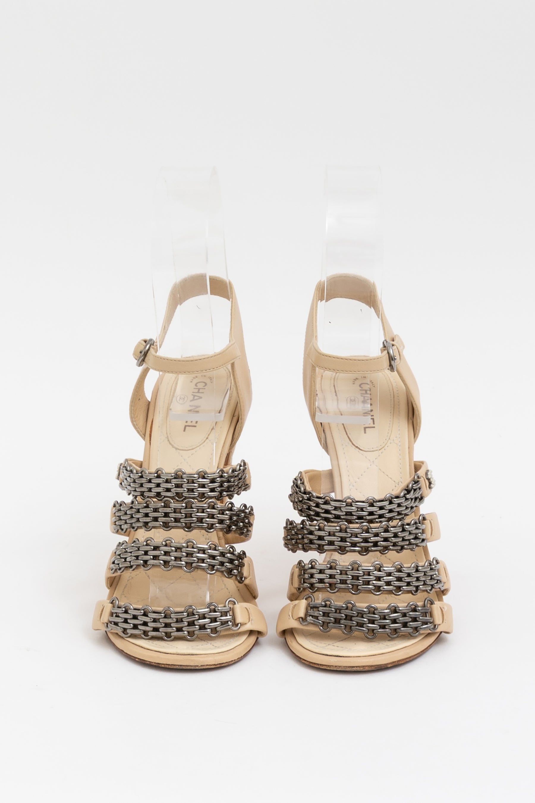 Reissue Chain Quilted Sandals