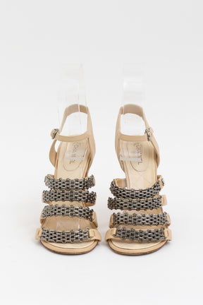 Reissue Chain Quilted Sandals