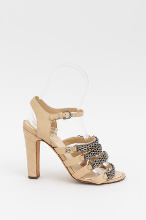 Reissue Chain Quilted Sandals