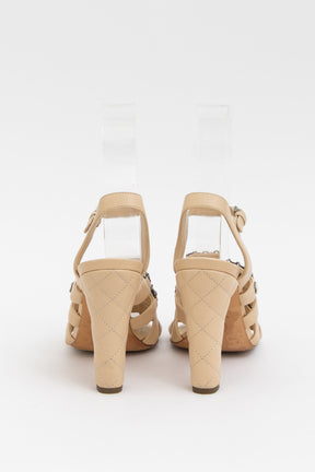 Reissue Chain Quilted Sandals