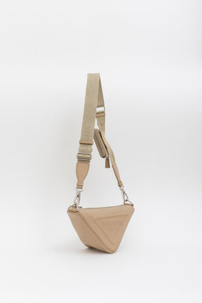 Triangle Logo Crossbody Bag