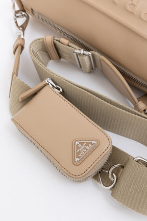 Triangle Logo Crossbody Bag