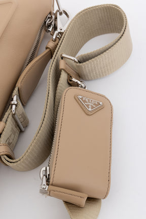 Triangle Logo Crossbody Bag