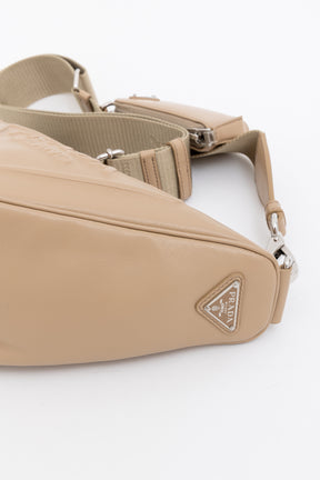Triangle Logo Crossbody Bag