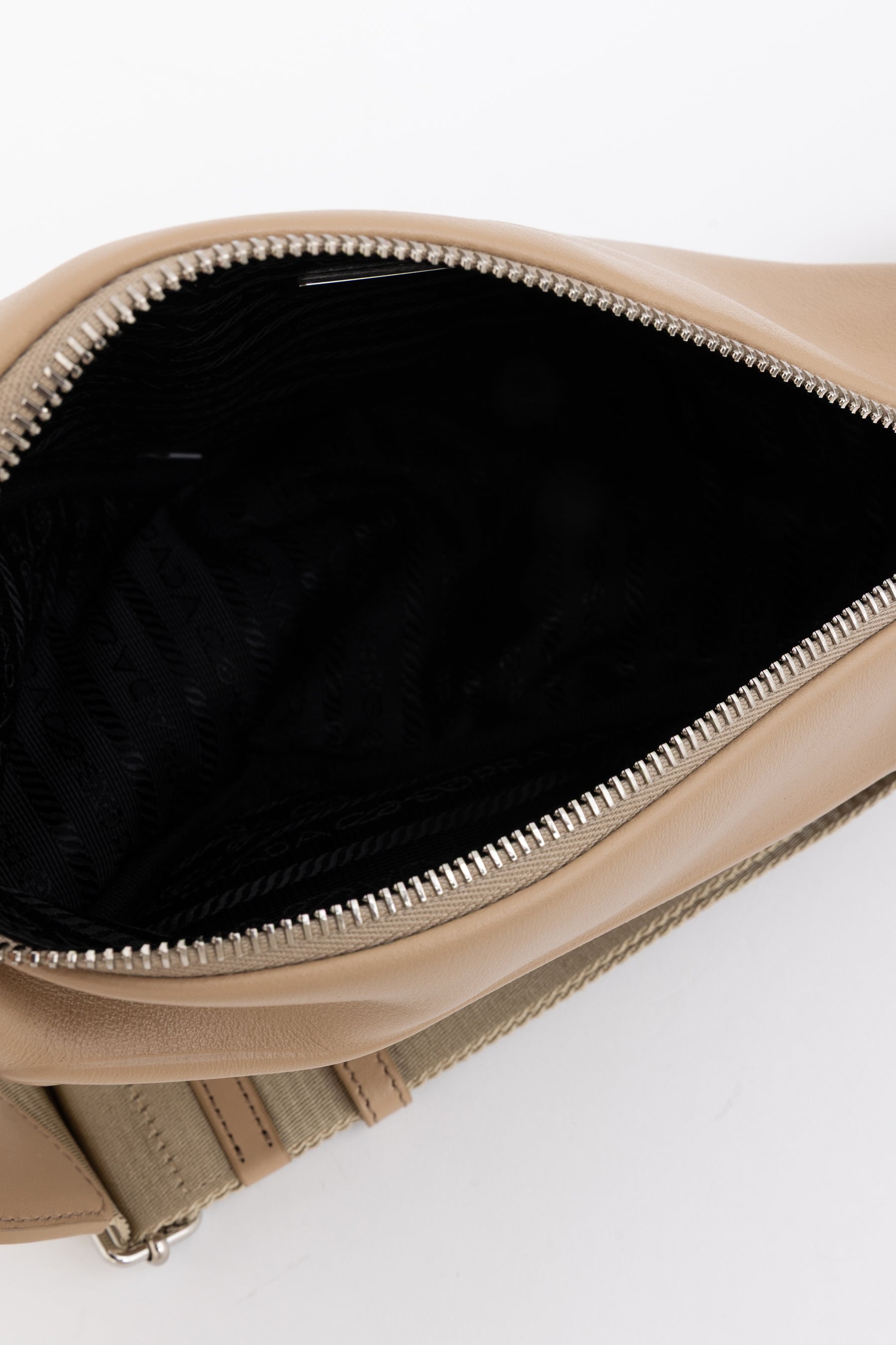 Triangle Logo Crossbody Bag