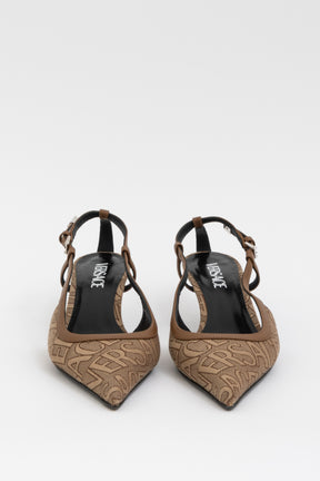 Allover Slingback Pumps