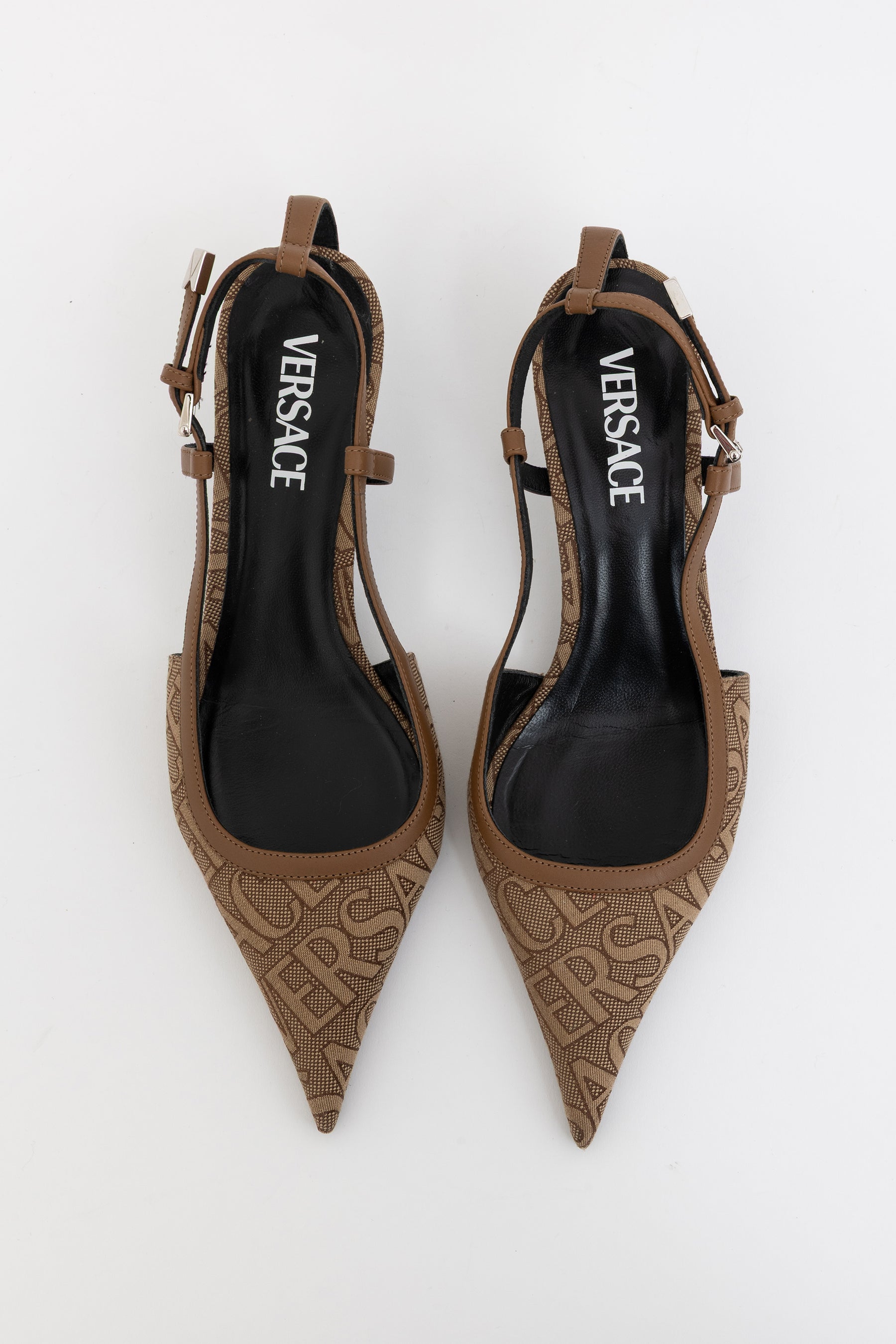 Allover Slingback Pumps